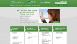 Allergiaközpont weboldal