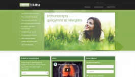 Immunterápia weboldala