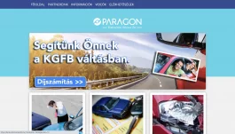 Paragon-Alkusz weboldala